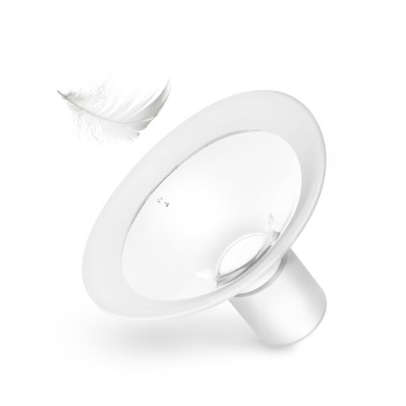 NENO Štít prsný plastový s konektorom pre odsávačky mlieka Neno 21mm