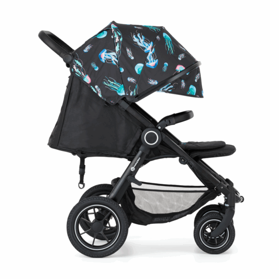 PETITE&MARS Kočík športový Street2 Air Black Limited 100 Jellyfish Complete