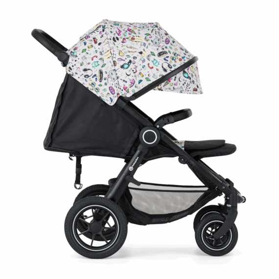 PETITE&MARS Kočík športový Street2 Air Black Limited 100 Tattoo