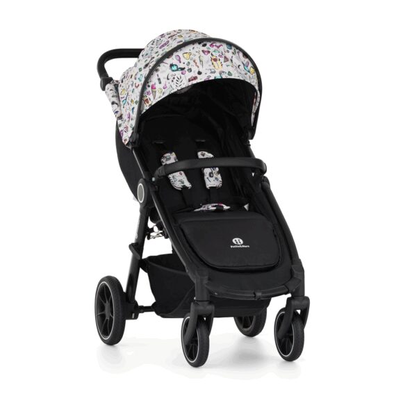 PETITE&MARS Kočík športový Street2 RWS Black Limited 100 Tattoo