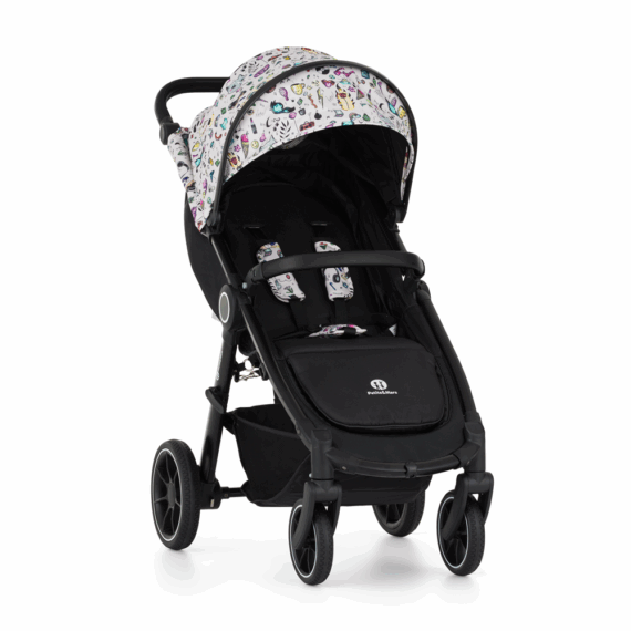 PETITE&MARS Kočík športový Street2 RWS Black Limited 100 Tattoo