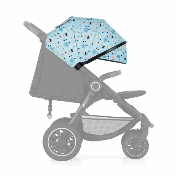 PETITE&MARS Strieška na kočík Street+ Limited 100 Ocean