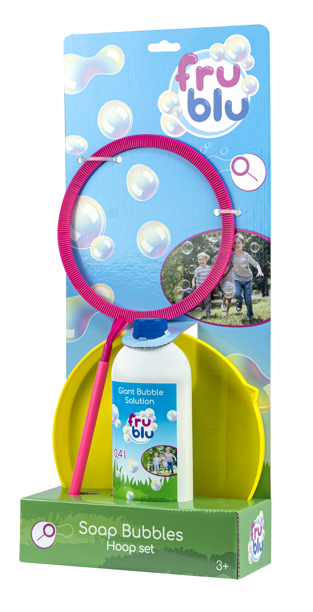 FRU BLU Bublifuk - Veľká obruč + roztok 0,4L