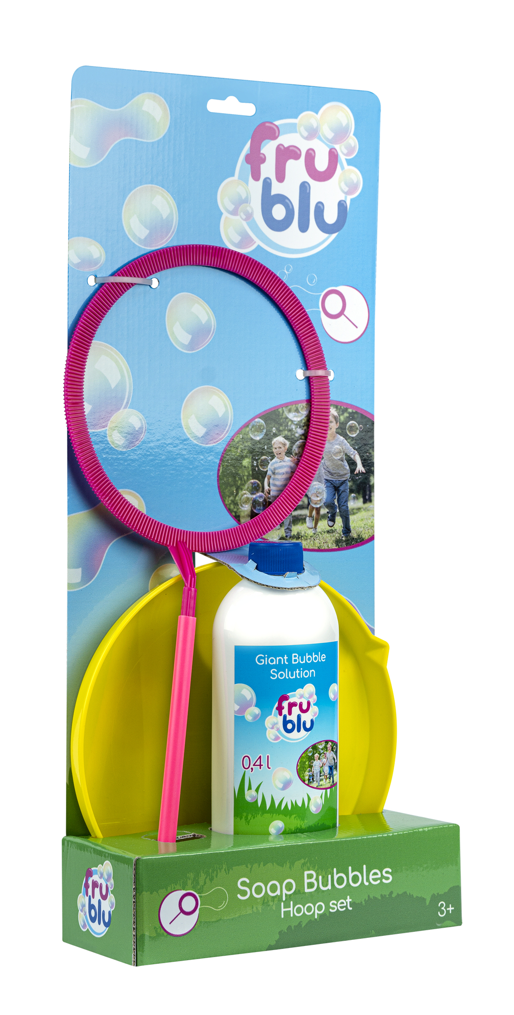 FRU BLU Bublifuk - Veľká obruč + roztok 0,4L