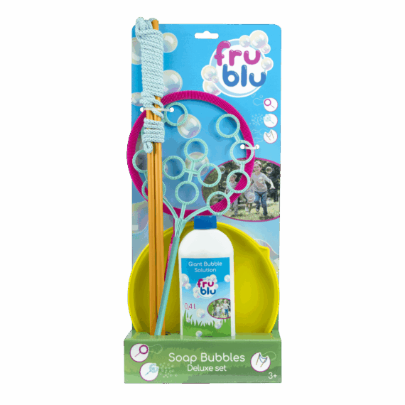 FRU BLU Bublifuk - Deluxe set + roztok 0,4L