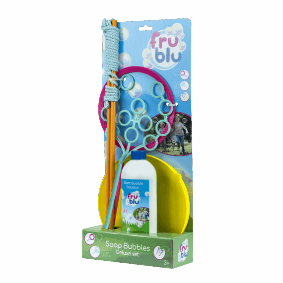 FRU BLU Bublifuk - Deluxe set + roztok 0,4L
