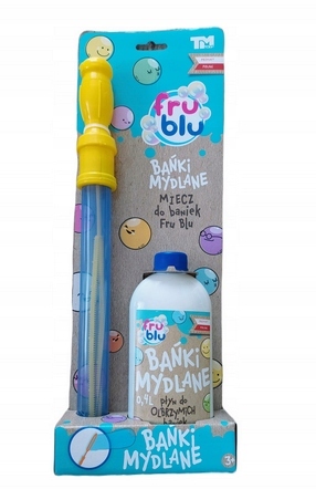 FRU BLU Bublifuk - Meč na veľké bubliny + roztok 0,4L