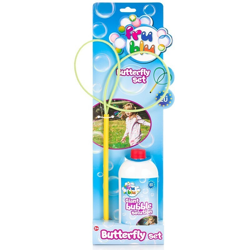 FRU BLU Bublifuk - Slučka Motýľ na veľké bubliny + roztok 0,5L