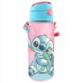 Kids Euroswan Hliníková fľaša s náustkom - Lilo & Stitch 600 ml