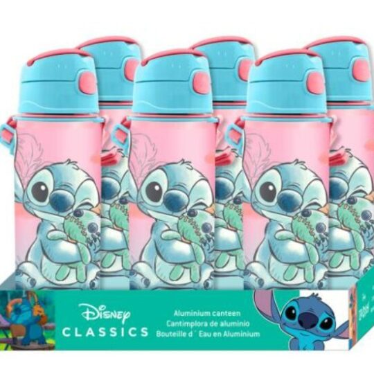 Kids Euroswan Hliníková fľaša s náustkom - Lilo & Stitch 600 ml