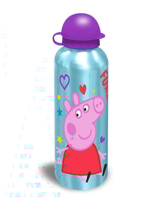 Kids Euroswan Hliníková fľaša 500ml - Prasiatko Peppa