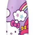 Kids Euroswan Hliníková fľaša Soft Touch 500ml - Hello Kitty