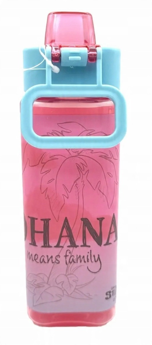 Kids Euroswan Štvorcová fľaša - Lilo & Stitch