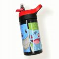 Kids Euroswan Fľaša s náustkom a uchom 470ml - Pokemon