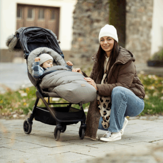 PETITE&MARS Kočík športový Zip Velvet Grey