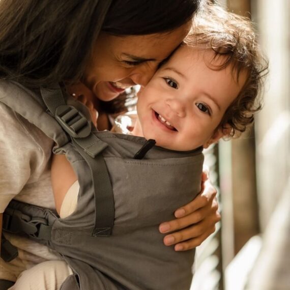 Boba X Detský nosič, sivá