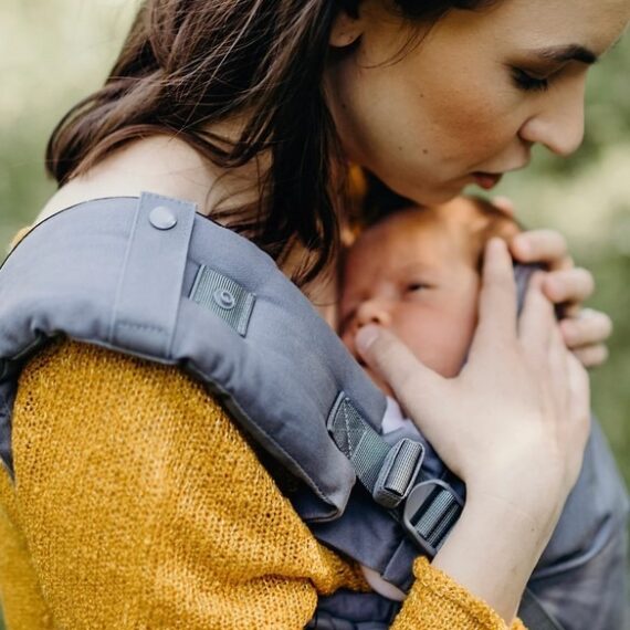 Boba X Detský nosič, sivá