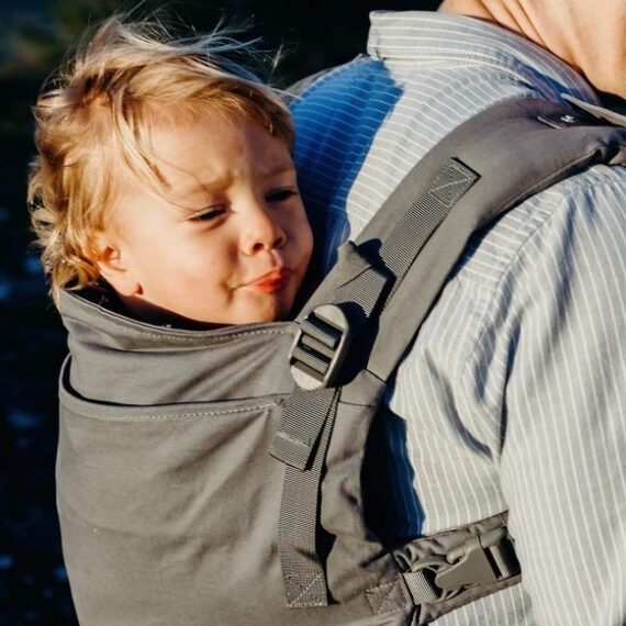 Boba X Detský nosič, sivá