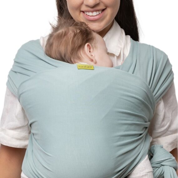 BOBA Wrap Šatka na nosenie detí, morská zelená