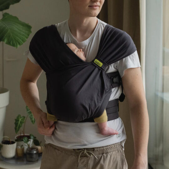 BOBA Bliss Detský nosič 2v1, tmavosivá