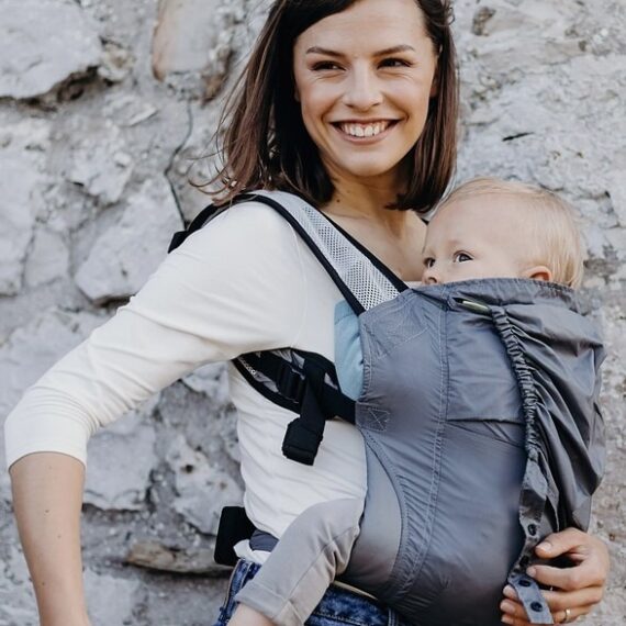 BOBA Air Detský nosič, šedý