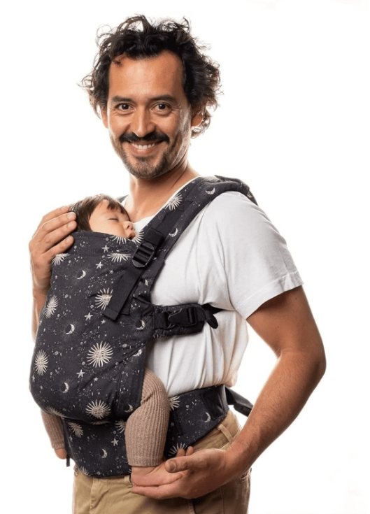 Boba X Organic Detský nosič s potlačou kozmos