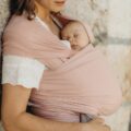 BOBA Wrap Šatka na nosenie detí, svetloružová