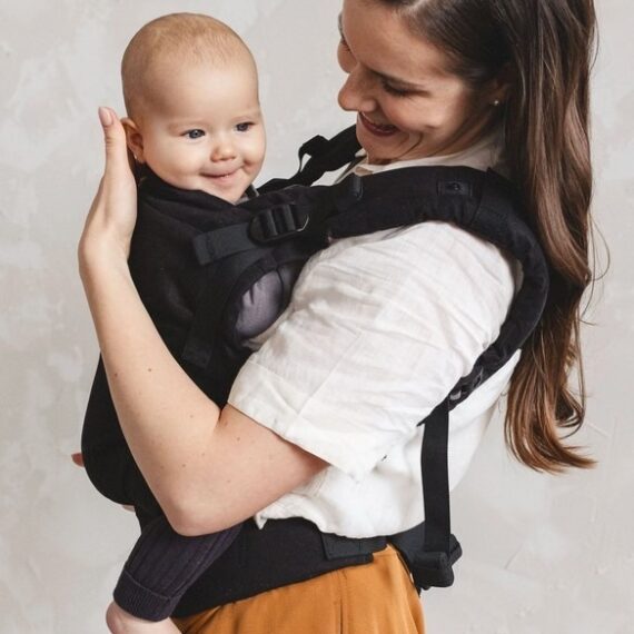 Boba X Detský nosič, čierna