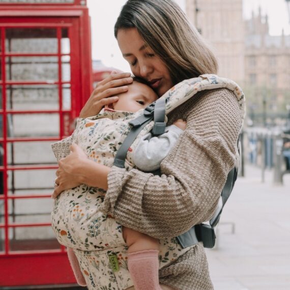 BOBA X Winter Garden Detský nosič pre deti od 3 - 20kg, zimná záhrada