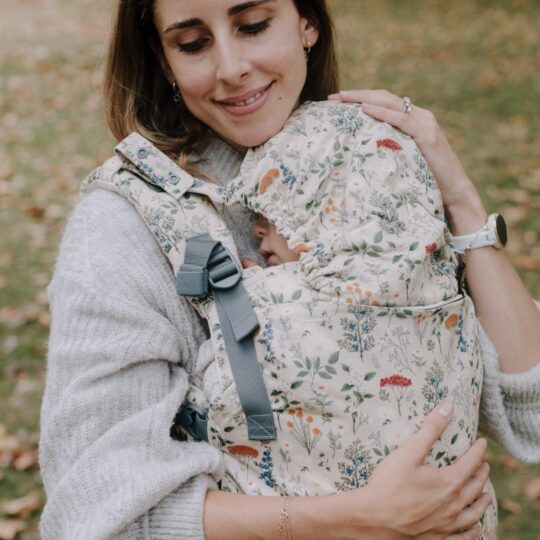 BOBA X Winter Garden Detský nosič pre deti od 3 - 20kg, zimná záhrada