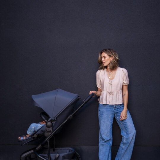 EASYWALKER Set XL kočík kombinovaný Harvey NXT s príslušenstvom Eclipse Black