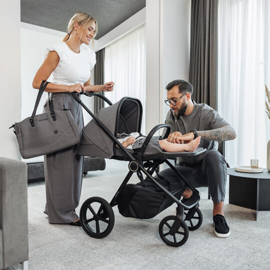 MUUVO Kočík kombinovaný Muuvo One 2v1 Gris