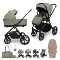 MUUVO Kočík kombinovaný Muuvo One 2v1 Olive