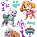 Nickelodeon Nástenná dekorácia Paw Patrol - Skye, Everest