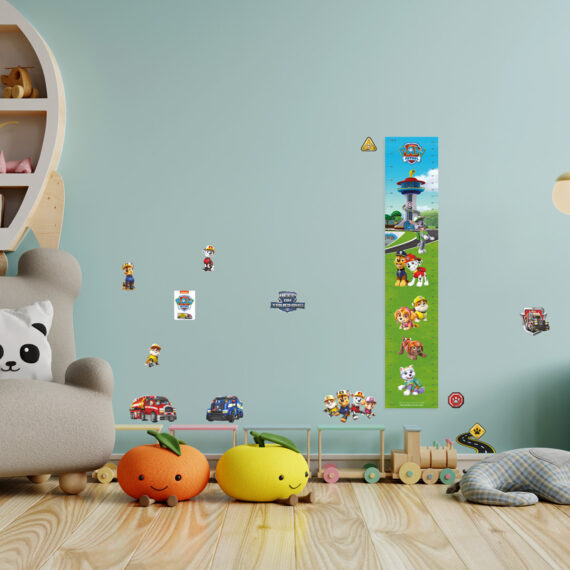 Nickelodeon Nástenná dekorácia Paw Patrol - Chase, Rubble, Marshall, Skye