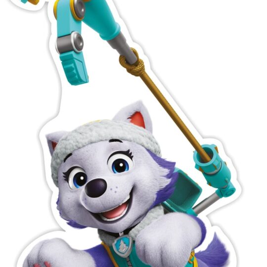 Nickelodeon Nástenná dekorácia Paw Patrol - Everest v akcii