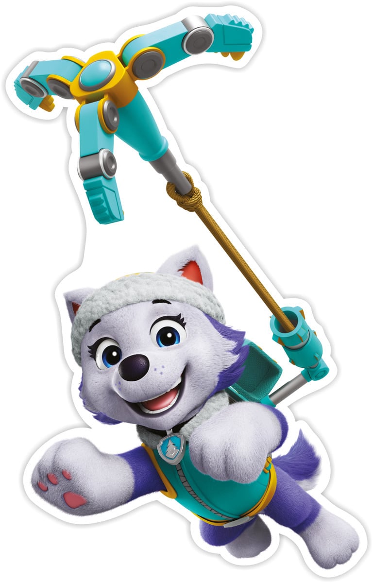 Nickelodeon Nástenná dekorácia Paw Patrol - Everest v akcii