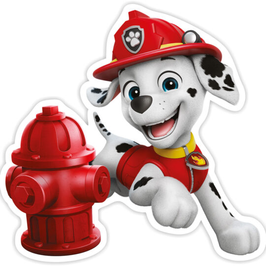 Nickelodeon Nástenná dekorácia Paw Patrol - Marshall v akcii