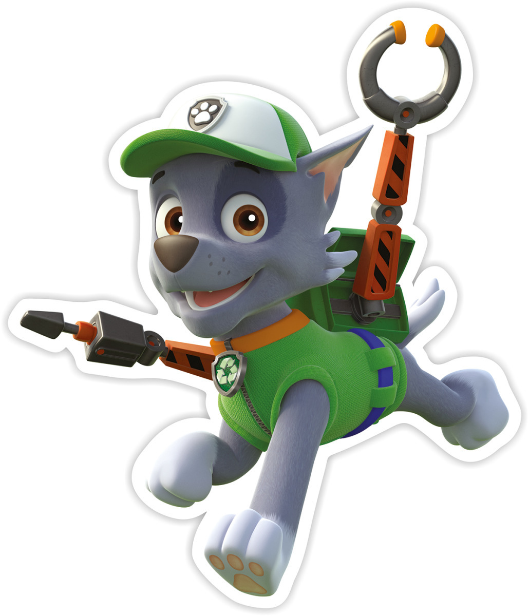 Nickelodeon Nástenná dekorácia Paw Patrol - Rocky v akcii