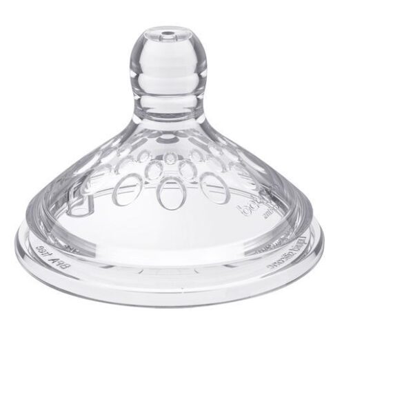 BABYONO Cumlík antikolikový pomalý prietok M Natural Nursing 2 ks 3m+