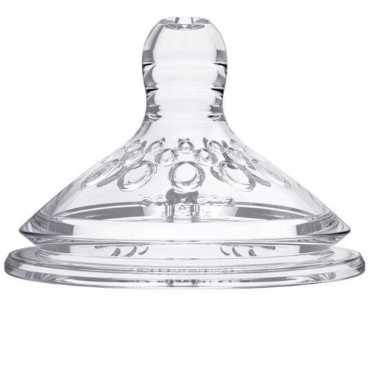 BABYONO Cumlík antikolikový rýchly prietok L Natural Nursing 2 ks 6m+