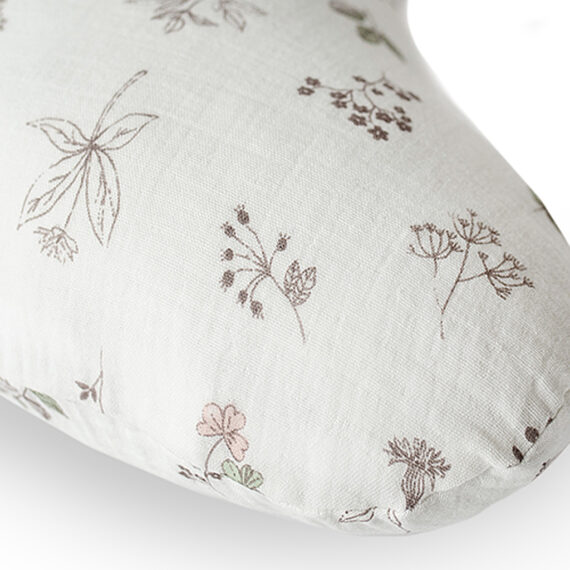 CEBA BABY Polštář kojicí HUGGY (150x60x37) Basic Mušelín Small Twigs