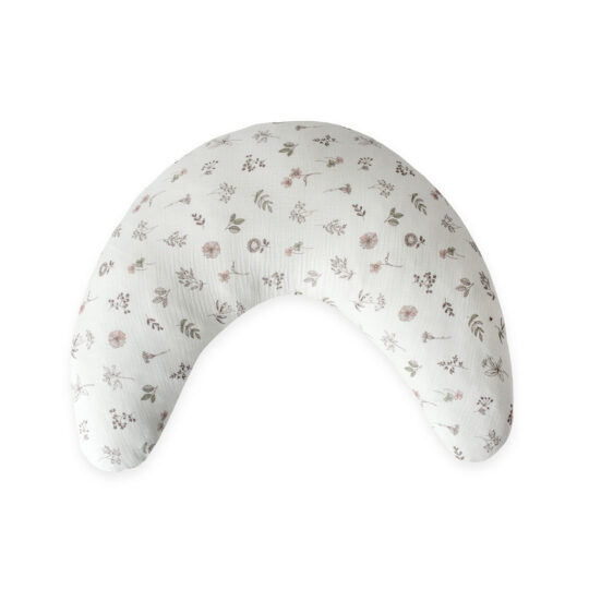 CEBA BABY Polštář kojicí HUGGY (150x60x37) Basic Mušelín Small Twigs