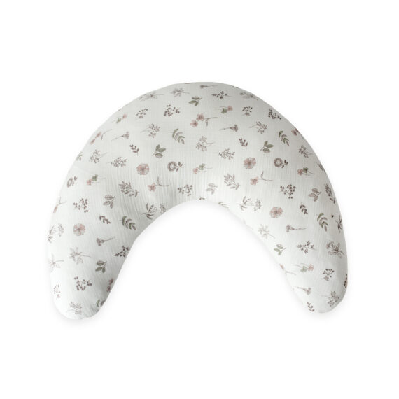 CEBA BABY Polštář kojicí HUGGY (150x60x37) Basic Mušelín Small Twigs