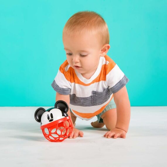 OBALL Hračka Oball Rattle Disney Baby Mickey Mouse, 0m+