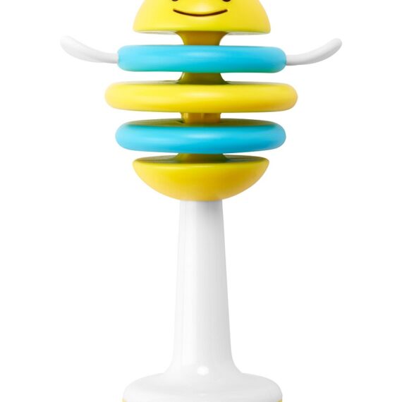 SKIP HOP Hračka Explore&More Clacker Včielka 3m+