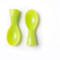 PETITE&MARS Lyžička ku kapsičke Papoo 2 ks zelená