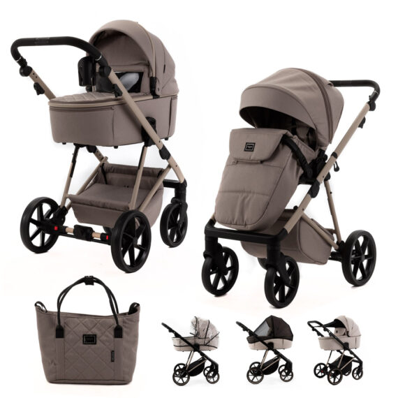 ADAMEX Kočík kombinovaný Delta Natura Cappuccino