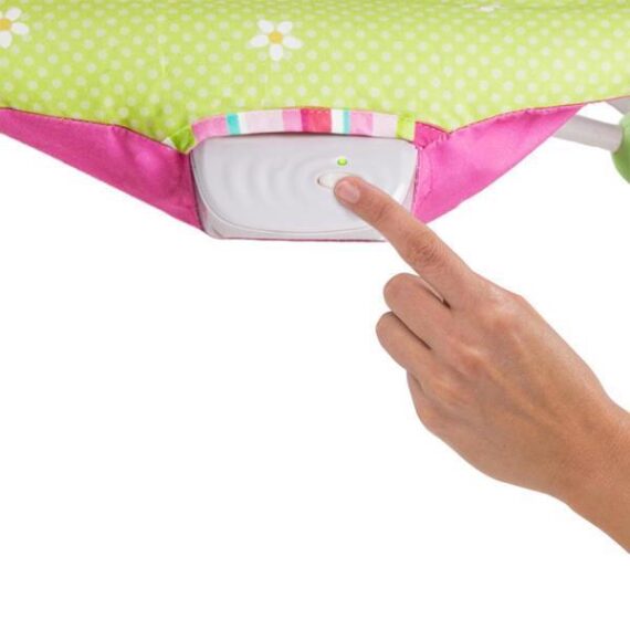 BRIGHT STARTS Húpatko vibrujúce PIP Raspberry Garden 0m+ do 18 kg