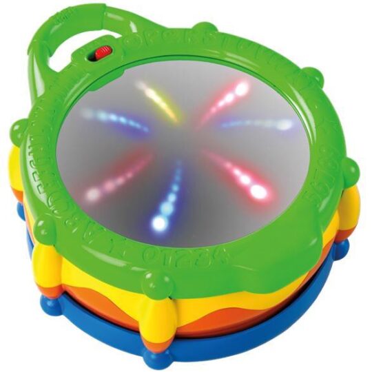 BRIGHT STARTS Hračka Bubon hudobný a svietiaci Light&Giggle Drum 6m+
